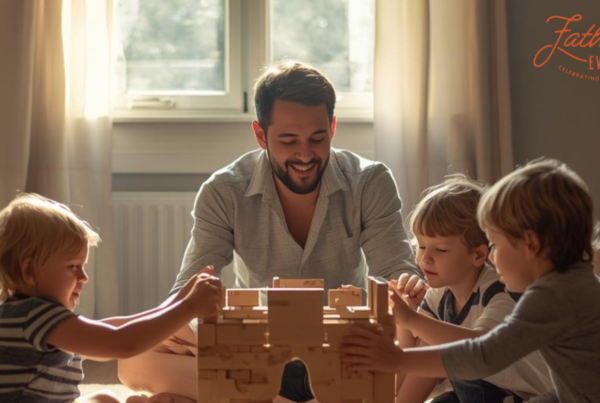 dad playing with kids fatherseve