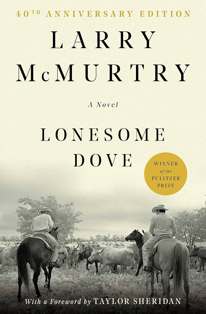 book cover lonesome dove