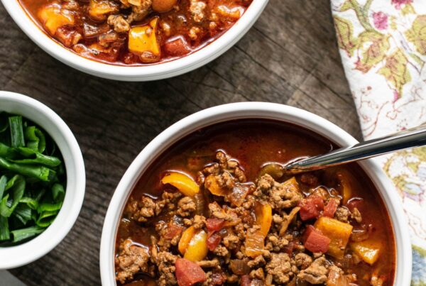 bowls of chili